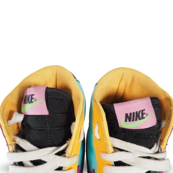 Nike Blazer Mid GS Aurora Purple Orange Youth 6 Women's 7.5 CZ9441-400 Color - Picture 11 of 11